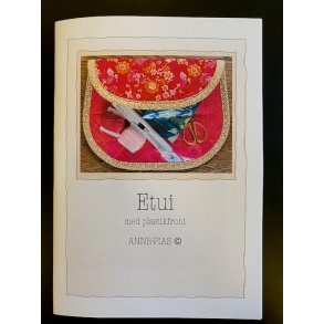 Anne-Pias Etui med plastikfront