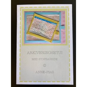 Anne-Pias Arkiveringsetui med stofbagside