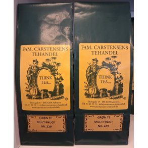 Gr�n te. Multifrugt (Fam. Carstensens Tehandel)