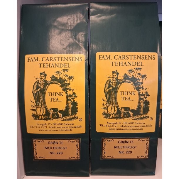 Gr�n te. Multifrugt (Fam. Carstensens Tehandel)