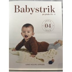 Babystrik p pinde 3 1/2 - 4 af Lene Holme Samse