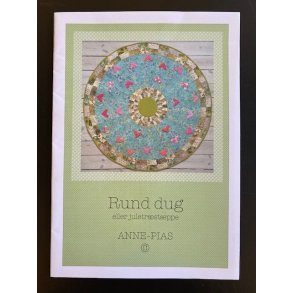 Anne-Pias rund dug eller juletrstppe