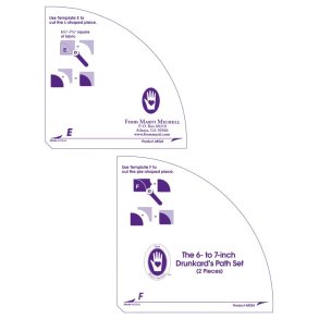 Large Drunkard's Path Set, Marti Michell - 6