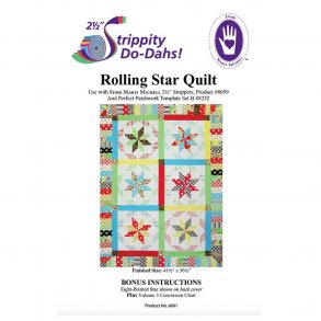 Rolling star Quilt, Strippity Do-Dahs