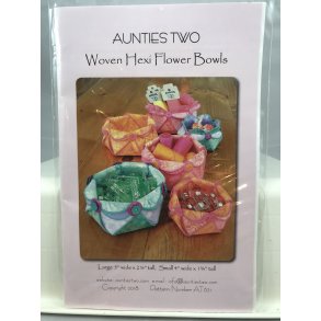 Woven Hexi Flower Bowls