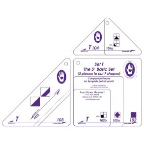 Set T, Marti Michell: The 5-inch (12,7 cm) Square Basic Set