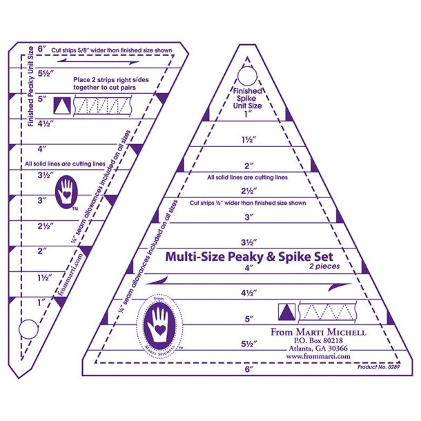 Peaky and Spike Templates, Marti Michell