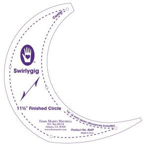 Swirlygig, One-derful One-Patch Templates, Marti Michell