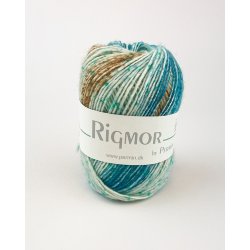 Rigmor - Beige/Petrol 