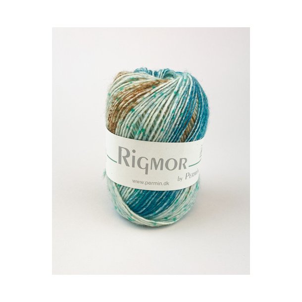 Rigmor - Beige/Petrol 