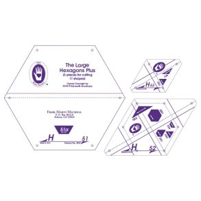 Set H, Marti Michell: Large Hexagons Plus