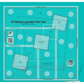 10 inch Wonky Log Cabin Trim Tool