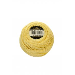 DMC Coton Perlegarn nr. 8 - ART 116 - farve 727