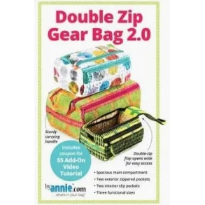 Double Zip Gear Bag