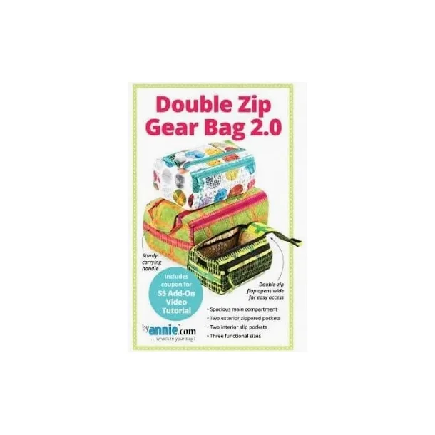 Double Zip Gear Bag