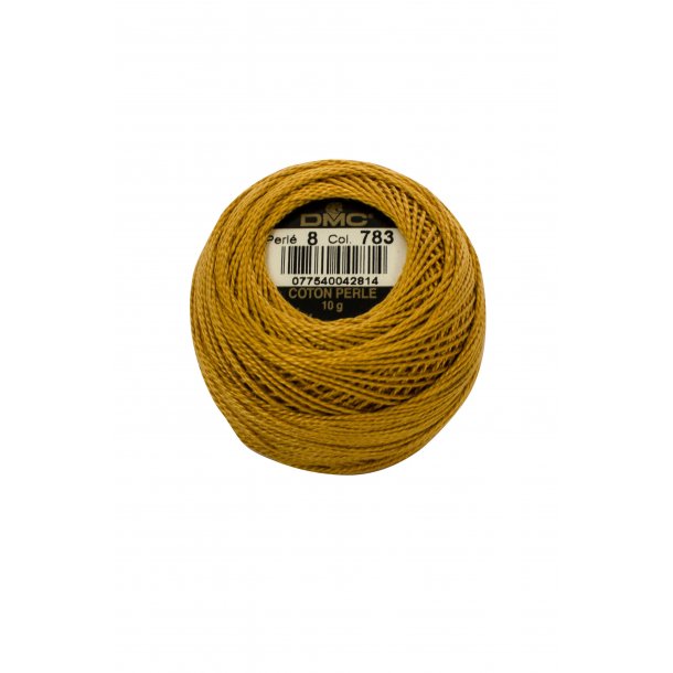 DMC Coton Perlegarn nr. 8 - ART 116 - farve 783