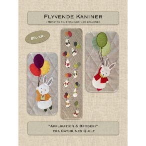 Flyvende kaniner fra Cathrines Quilt