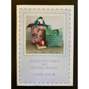 Anne-Pias Hverdagstaske med snorelukning