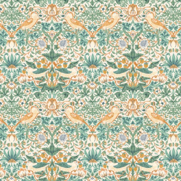 William Morris "Buttermere - Strawberry Thief - Mint"