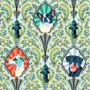 Tula Pink - Besties, Bluebell