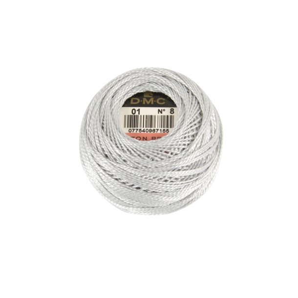 DMC Coton Perlegarn nr. 8 - ART 116 - farve 1