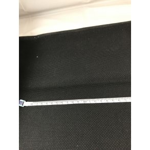 Aida, Sort, 5,4 pts/cm, 150 cm bred - Svarta Fret