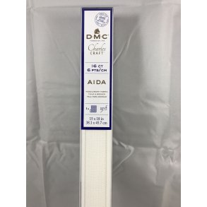 Aida ,Ecru 16 ct 6 pts/cm, 1 stk. 38,1x45,7 cn / 15/18 inch - DMC