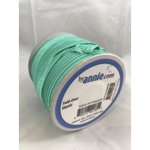 Kant elastik til mesh  - Turkis