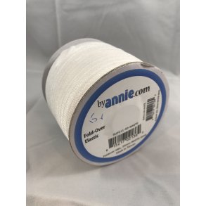 Kant elastik til mesh  - Hvid