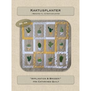 Kaktusplanter fra Cathrines Quilt