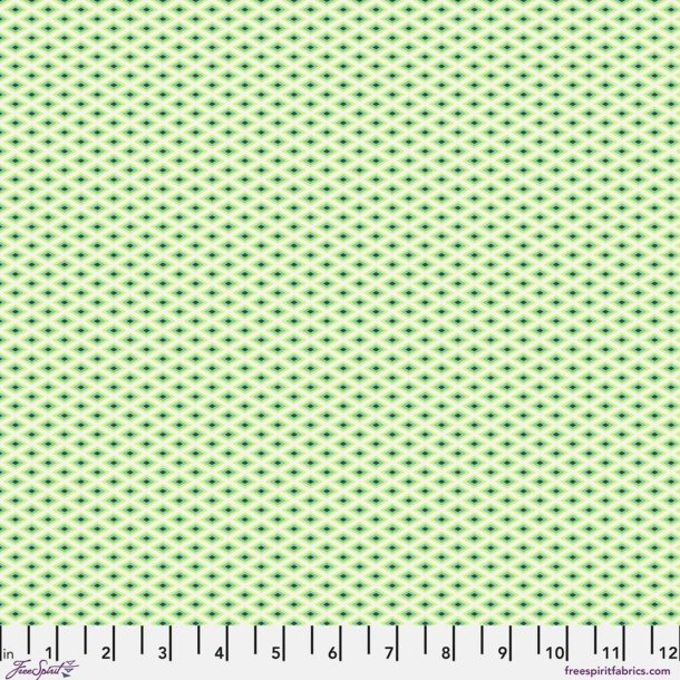 Tula Pink - Floral Reef, Lighthouse Windows, Seagrass