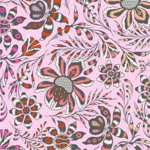 Tula Pink ROAR Wild Vine 227 Blush
