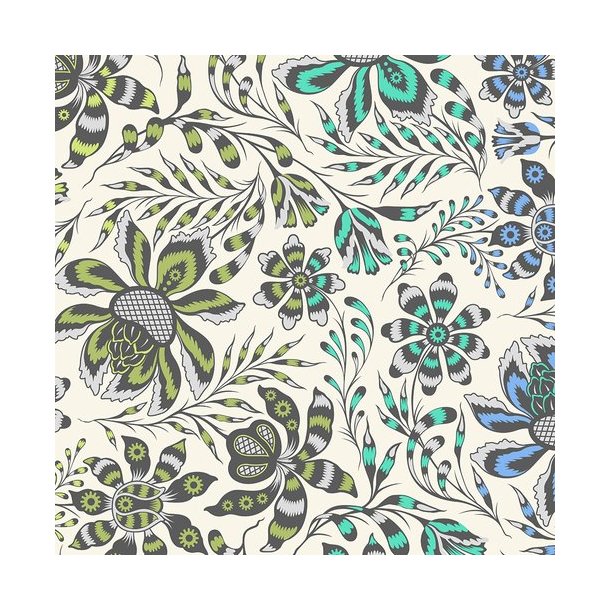 Tula Pink ROAR Wild Vine 227 Mist