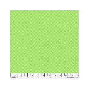 Tula Pink - Floral Reef, On the Grid, Apple