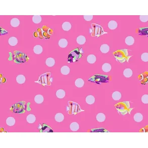 Tula Pink - Floral Reef, School Crossing, Delphine